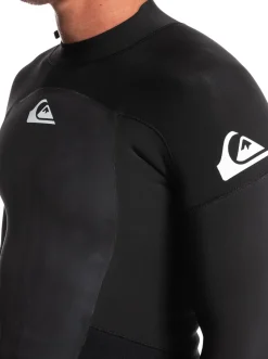 Quiksilver Wetsuits|3/2Mm Prologue Back Zip Wetsuit Black