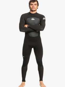 Quiksilver Wetsuits|3/2Mm Prologue Back Zip Wetsuit Black