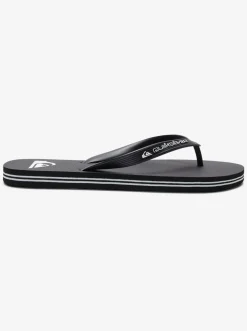 Quiksilver Sandals|Molokai Core Flip-Flops Black 1