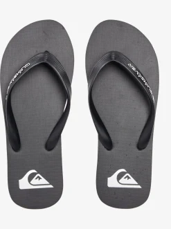 Quiksilver Sandals|Molokai Core Flip-Flops Black 1
