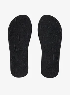 Quiksilver Sandals|Molokai Core Flip-Flops Black 1