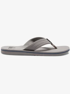Quiksilver Sandals|Molokai Layback Sandals Grey/White/Grey