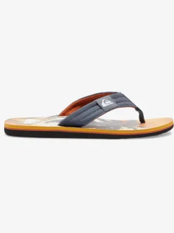 Quiksilver Sandals|Molokai Layback Sandals For Men Grey 1