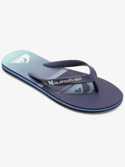 Quiksilver Sandals|Molokai Swell Vision Flip-Flops Blue 3