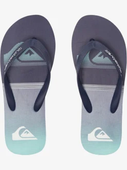 Quiksilver Sandals|Molokai Swell Vision Flip-Flops Blue 3