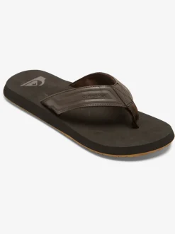 Quiksilver Sandals|Monkey Wrench Core Sandals Brown 1
