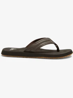 Quiksilver Sandals|Monkey Wrench Core Sandals Brown 1