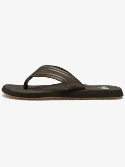 Quiksilver Sandals|Monkey Wrench Core Sandals Brown 1