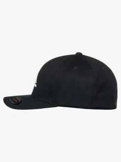 Quiksilver Hats|Mountain And Wave Flexfit Hat Black/White