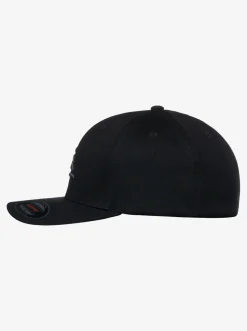 Quiksilver Hats|Mountain And Wave Flexfit Hat Black/Black