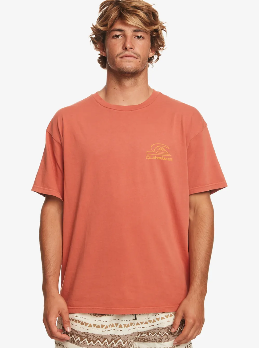 Quiksilver Tees|Natural Vibe T-Shirt Baked Clay