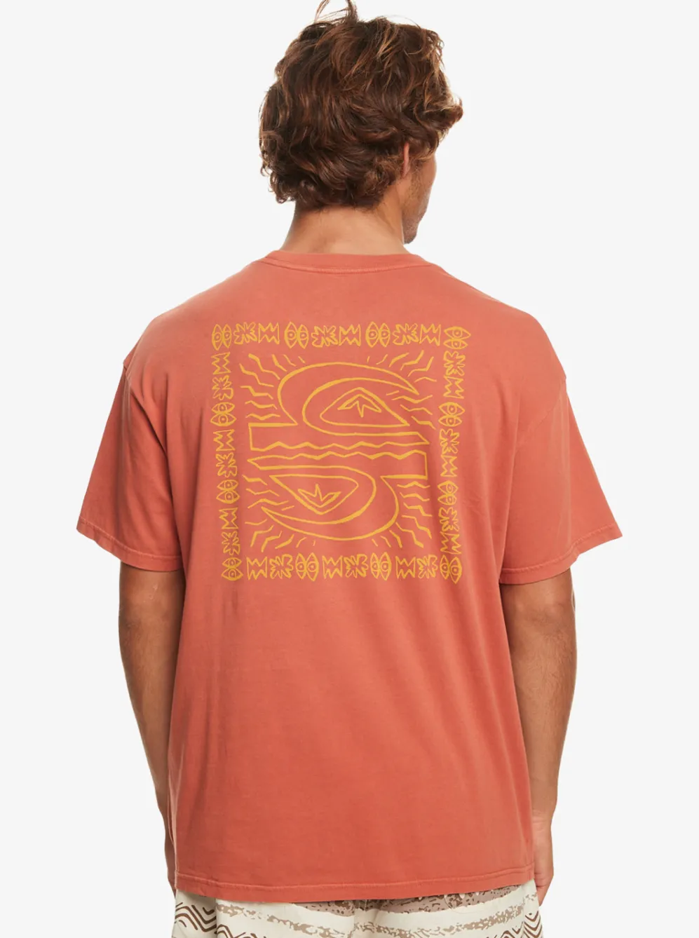 Quiksilver Tees|Natural Vibe T-Shirt Baked Clay