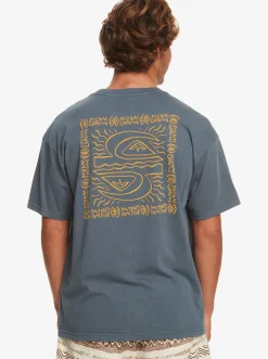 Quiksilver Tees|Natural Vibe T-Shirt Dark Slate