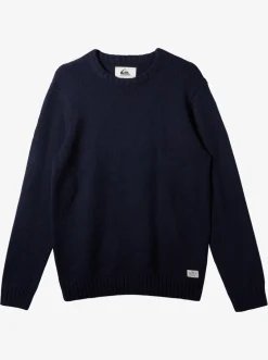 Quiksilver Sweatshirts & Hoodies|Neppy Sweater Navy Blazer
