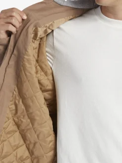 Quiksilver Jackets|New Aitor Hooded Jacket Fossil