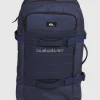 Quiksilver Backpacks & Bags|New Reach 100L Large Wheeled Suitcase Naval Academy