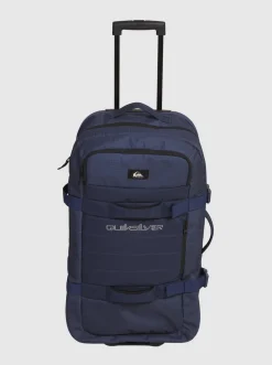 Quiksilver Backpacks & Bags|New Reach 100L Large Wheeled Suitcase Naval Academy