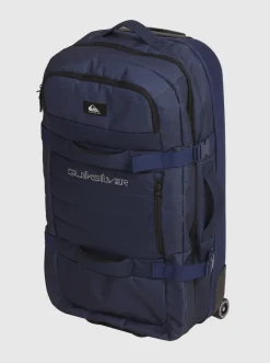Quiksilver Backpacks & Bags|New Reach 100L Large Wheeled Suitcase Naval Academy
