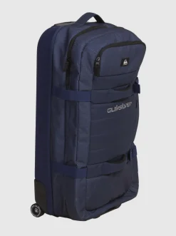 Quiksilver Backpacks & Bags|New Reach 100L Large Wheeled Suitcase Naval Academy