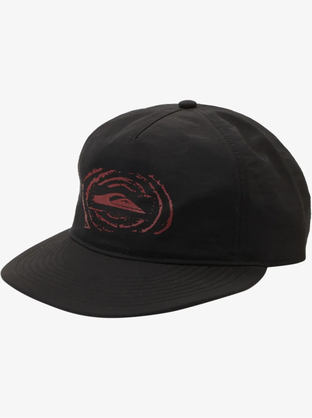 Quiksilver Hats|Nylo Cap Snapback Hat Black