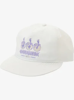 Quiksilver Hats|Nylo Cap Snapback Hat Snow White