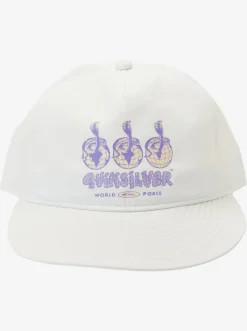 Quiksilver Hats|Nylo Cap Snapback Hat Snow White