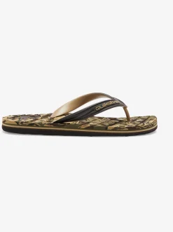 Quiksilver Sandals|Oahuey Sandals Green 2