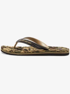 Quiksilver Sandals|Oahuey Sandals Green 2