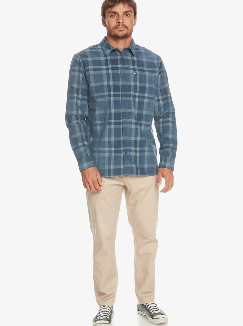Quiksilver Shirts & Polos|Oakenhead Long Sleeve Shirt Iceberg Green Oakenhead