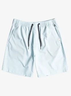 Quiksilver Boardshorts|Ocean Elastic Waist 18" Amphibian Shorts Iced Aqua