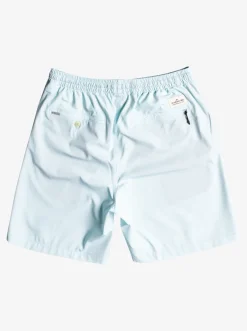 Quiksilver Boardshorts|Ocean Elastic Waist 18" Amphibian Shorts Iced Aqua