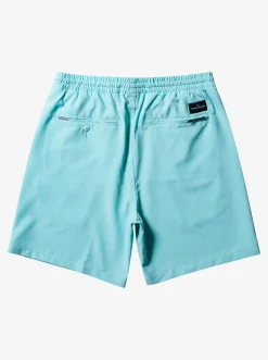 Quiksilver Boardshorts|Ocean Elastic Waist 18" Amphibian Shorts Angel Blue