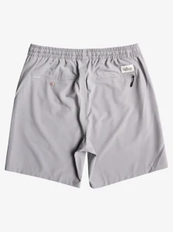 Quiksilver Boardshorts|Ocean Elastic Waist 18" Amphibian Shorts Sleet