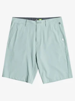 Quiksilver Boardshorts|Ocean Union Amphibian 20" Hybrid Shorts Green Milieu