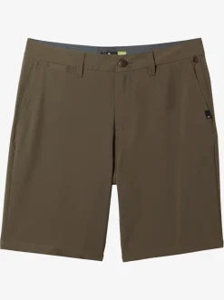Quiksilver Boardshorts|Ocean Union Amphibian 20" Hybrid Shorts Major Brown