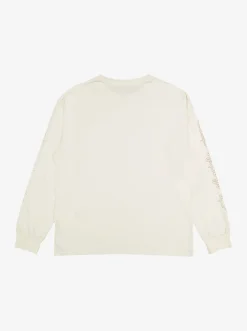 Quiksilver Tees|Off Grid Long Sleeve T-Shirt Snow White