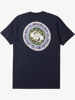 Quiksilver Tees|Omni Circle T-Shirt Navy Blazer