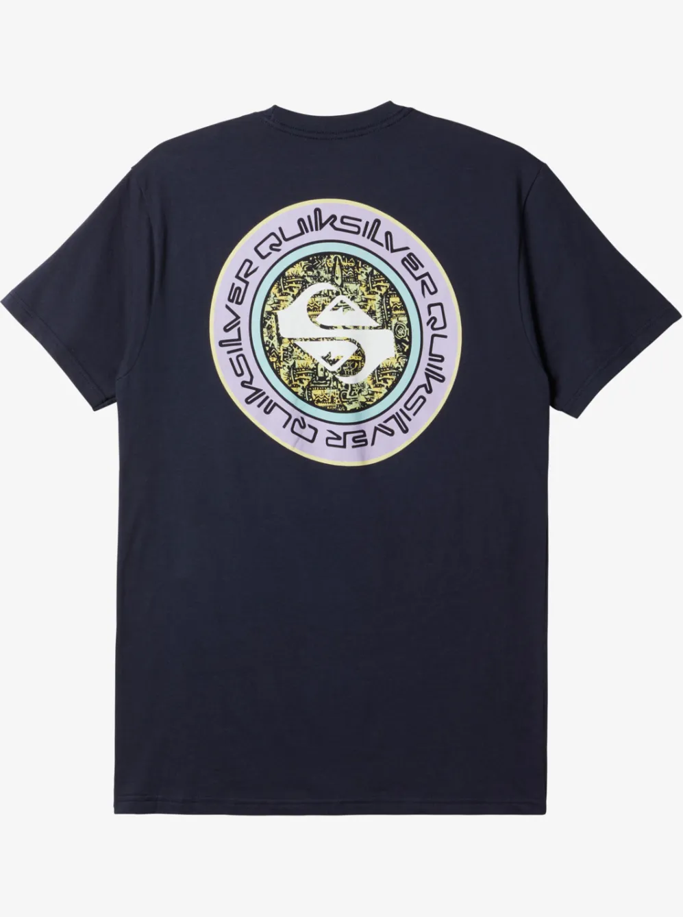 Quiksilver Tees|Omni Circle T-Shirt Navy Blazer