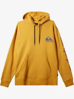 Quiksilver Sweatshirts & Hoodies|Omni Logo Hoodie Mustard