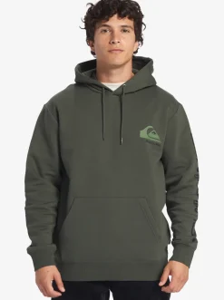 Quiksilver Sweatshirts & Hoodies|Omni Logo Hoodie Climbing Ivy