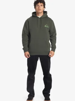 Quiksilver Sweatshirts & Hoodies|Omni Logo Hoodie Climbing Ivy