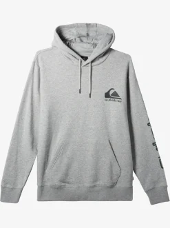 Quiksilver Shirts & Polos|Omni Logo Hoodie Athletic Heather