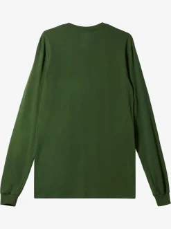 Quiksilver Tees|Omni Logo Long Sleeve T-Shirt Greener Pastures