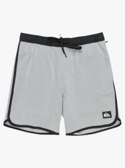 Quiksilver Boardshorts|Omni Scallop 17" Amphibian Boardshorts Sleet