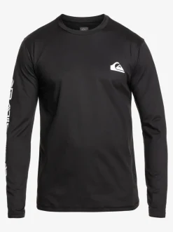 Quiksilver Rashguards|Omni Session Long Sleeve Upf 50 Surf T-Shirt Black