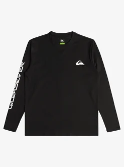 Quiksilver Rashguards|Omni Session Long Sleeve Upf 50 Surf T-Shirt Black