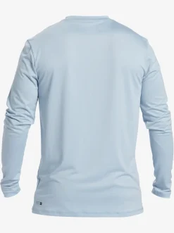 Quiksilver Rashguards|Omni Session Long Sleeve Upf 50 Surf T-Shirt Celestial Blue