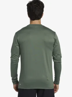 Quiksilver Rashguards|Omni Session Long Sleeve Upf 50 Surf T-Shirt Laurel Wreath