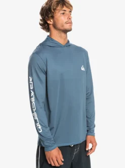Quiksilver Rashguards|Omni Session Upf 50 Long Sleeve Surf Tee Bering Sea