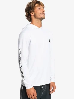 Quiksilver Rashguards|Omni Session Upf 50 Long Sleeve Surf Tee White